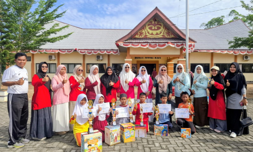 Seru! Puskesmas Sentajo Raya Gelar Lomba Sekolah Sehat Spektakuler untuk Hari Kesehatan Nasional ke-61