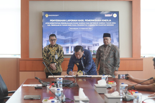 Terima LHP dari BPK, Bupati akan Evaluasi Kinerja OPD yang Berkaitan Langsung dengan Pengelolaan Pajak dan Retribusi Daerah