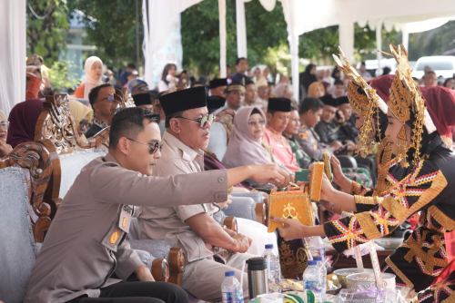 Kapolres Kuansing Pastikan Aman dan Tertib di Pacu Jalur Inuman