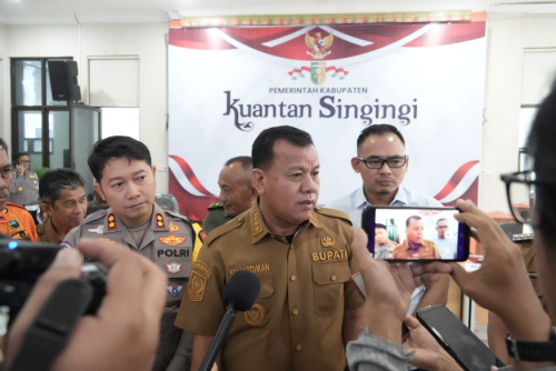 Jelang Natal dan Tahun Baru, Bupati Kuansing Gelar Rapat Kesiapan Pengamanan