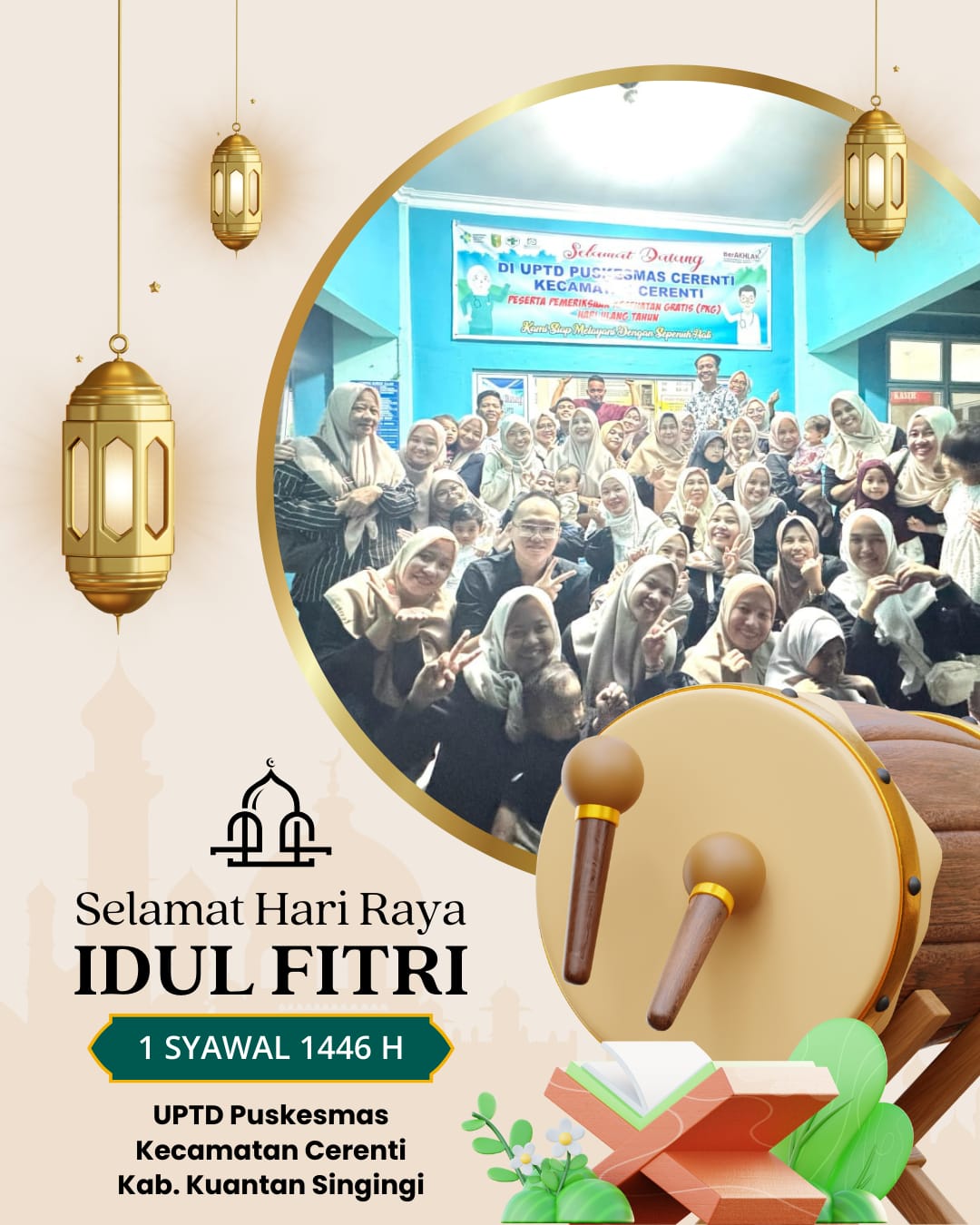 Ucapan Selamat Hari Raya Idul Fitri Oleh Herika Putra.S,Sos Direktur PT.Media Warta Lingkungan
